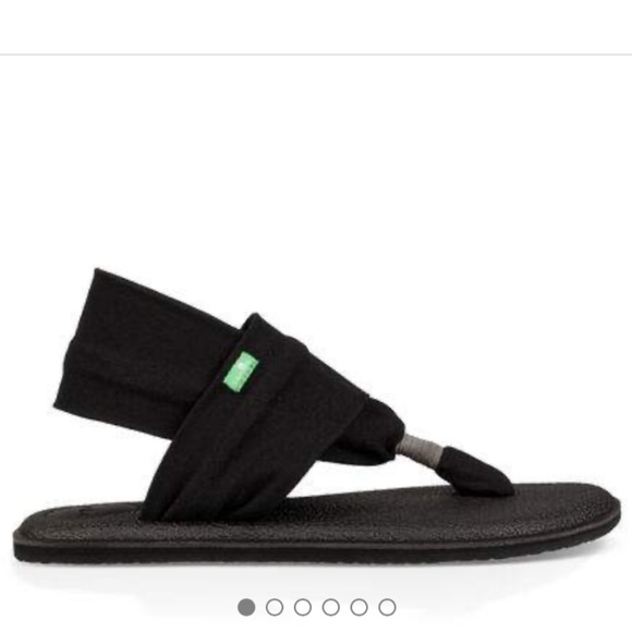 Sanuk Shoes - Black Women's Sanuk Sandals